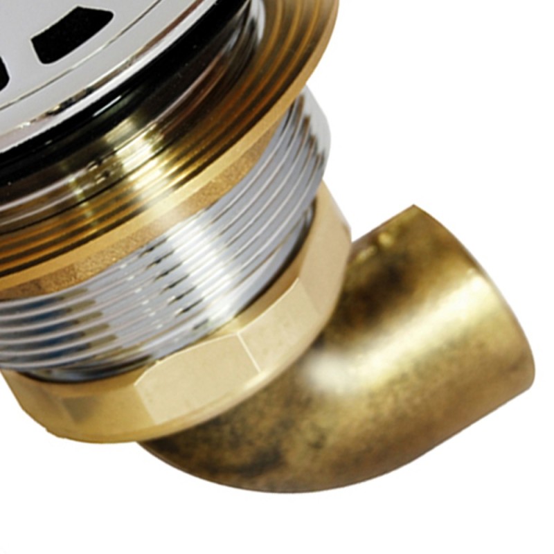 Piletta con griglia per doccia 80 mm 1"1/4 Idrobric S0873 C