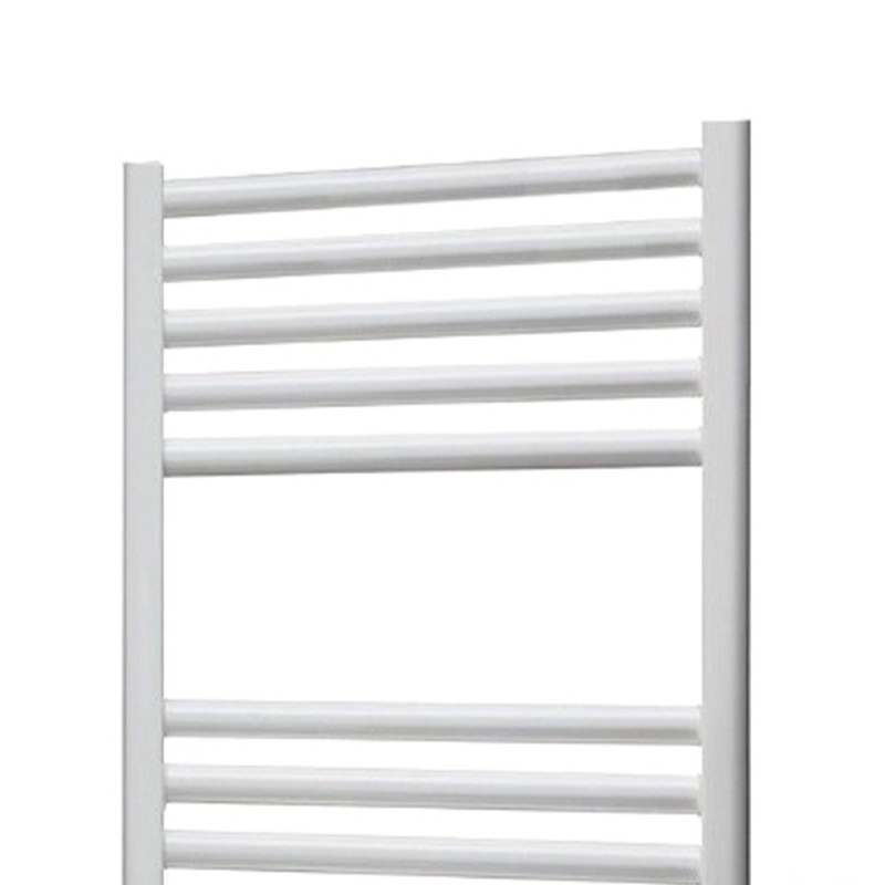 Scaldasalviette elettrico 500×1200 mm bianco con resistenza on/off Idrobric SCARAD0019EL