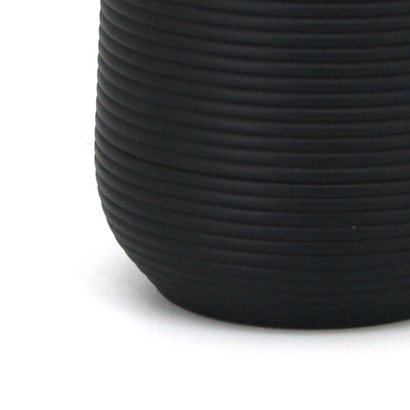 Porta spazzolini nero in poliresina - Serie Elegant Aquasanit QH1100NE