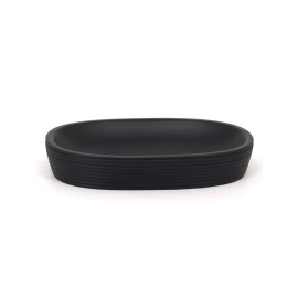 Portasapone nero in poliresina - Serie Elegant Aquasanit QH1110NE