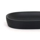 Portasapone nero in poliresina - Serie Elegant Aquasanit QH1110NE