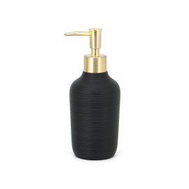 Dispenser nero e oro in poliresina - Serie Elegant Aquasanit QH1120NE