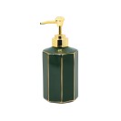 Dispenser verde e oro in ceramica - Serie Smeraldo Aquasanit QH2120NO Dispenser verde e oro in ceramica - Serie Smeraldo Aquasanit QH2120NO