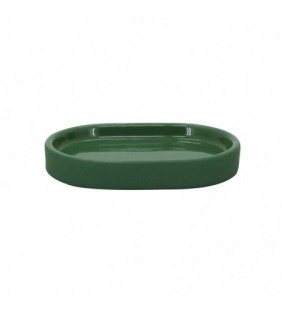 Portasapone verde scuro in ceramica - Serie Green Aquasanit QH9110VS