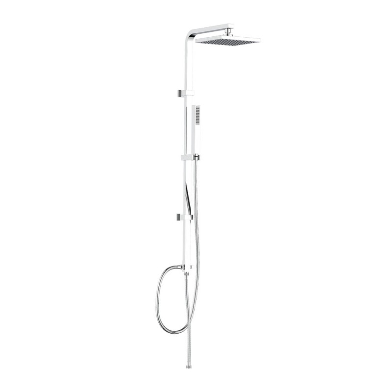 Colonna doccia cromata - Serie Kube Idrobric SCACOL0042CR Colonna doccia cromata - Serie Kube Idrobric SCACOL0042CR