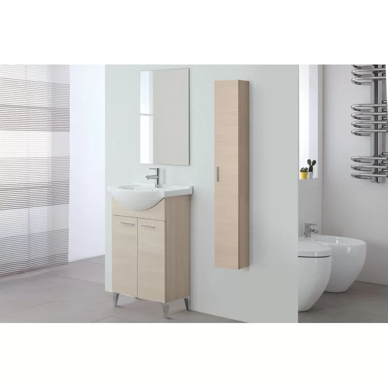 Mobile bagno 55cm 2 ante stella larice Feridras 799047 Mobile bagno 55cm 2 ante stella larice Feridras 799047