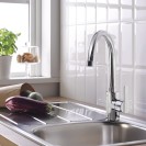 Rubinetto lavello bocca alta feel grohe Grohe SCARUB0208CR