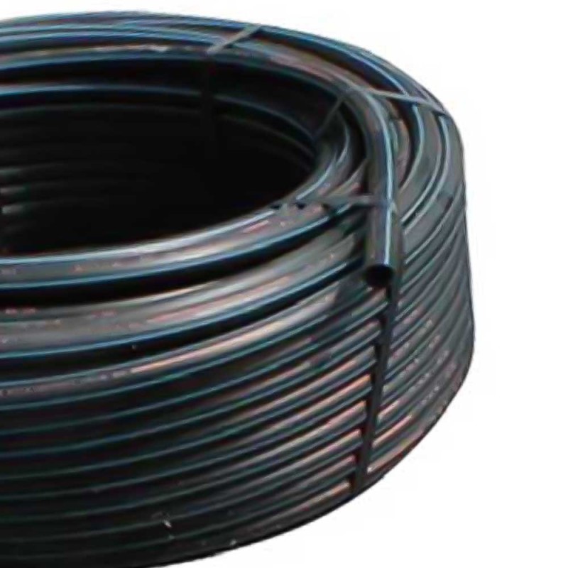 Tubo pn 16 in polietilene colore nero l mt 50 Idrobric SFURAC060XRO