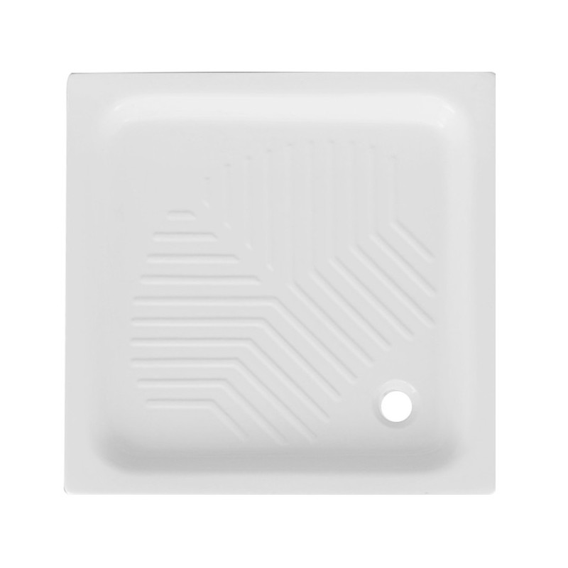 Piatto doccia 80x80 cm quadrato in ceramica dianhydro DH 179-D100-80