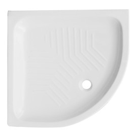 Piatto doccia 80x80 cm angolare in ceramica dianhydro DH 179-D130-80