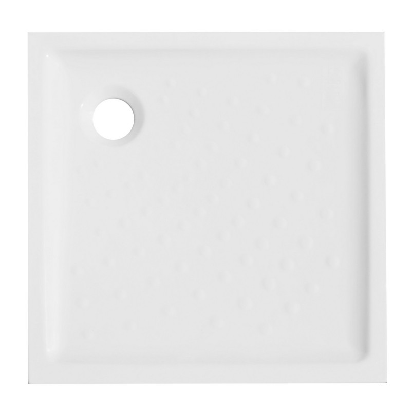 Piatto doccia 80x80 cm h6 quadrato in ceramica dianhydro DH 179-D6100-80