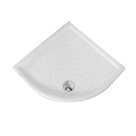 Piatto doccia 80x80 cm h6 angolare in ceramica dianhydro DH 179-D6130-80