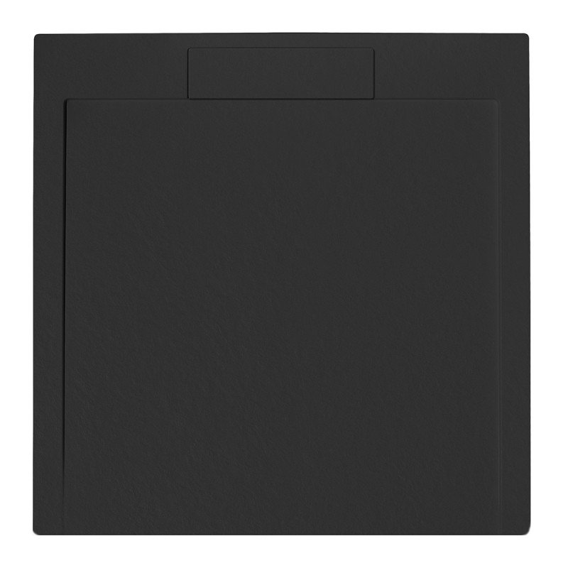 Piatto doccia nero 100x100 cm linea emotion serie euphoria quadrato DH 179-MEQ-N100