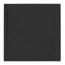 Piatto doccia nero 100x100 cm linea emotion serie euphoria quadrato DH 179-MEQ-N100