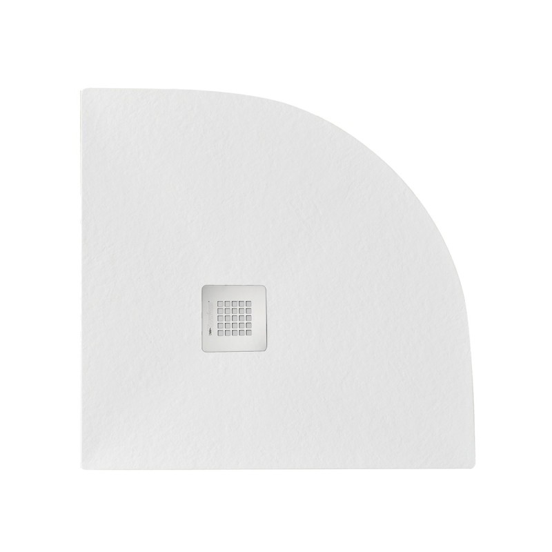 Piatto doccia angolare 80x80 cm linea emotion serie serenity bianco DH 179-MSA-B080