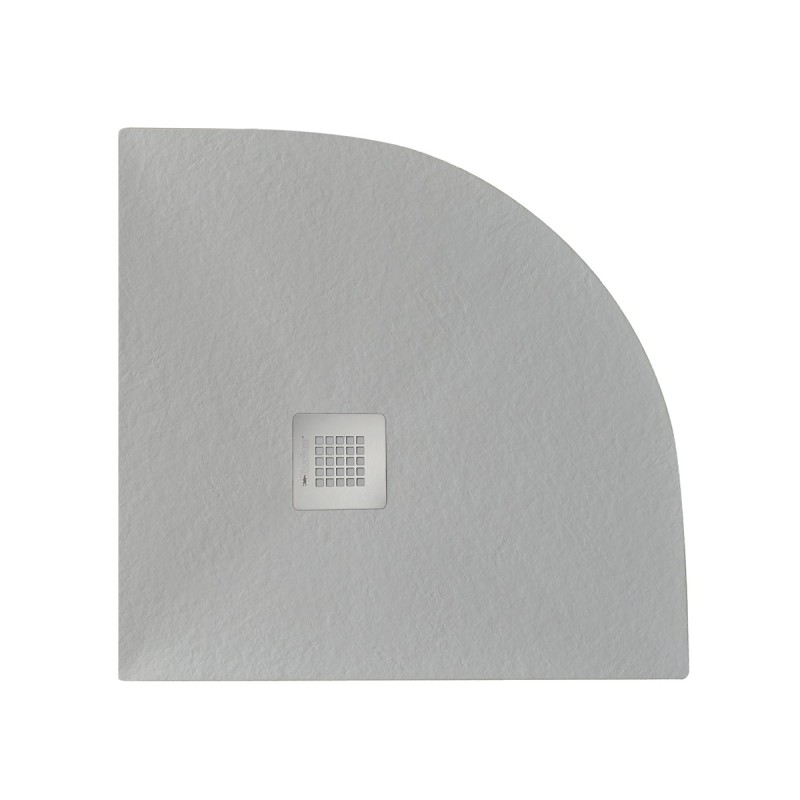 Piatto doccia grigio 80x80 cm linea emotion serie serenity angolare DH 179-MSA-G080