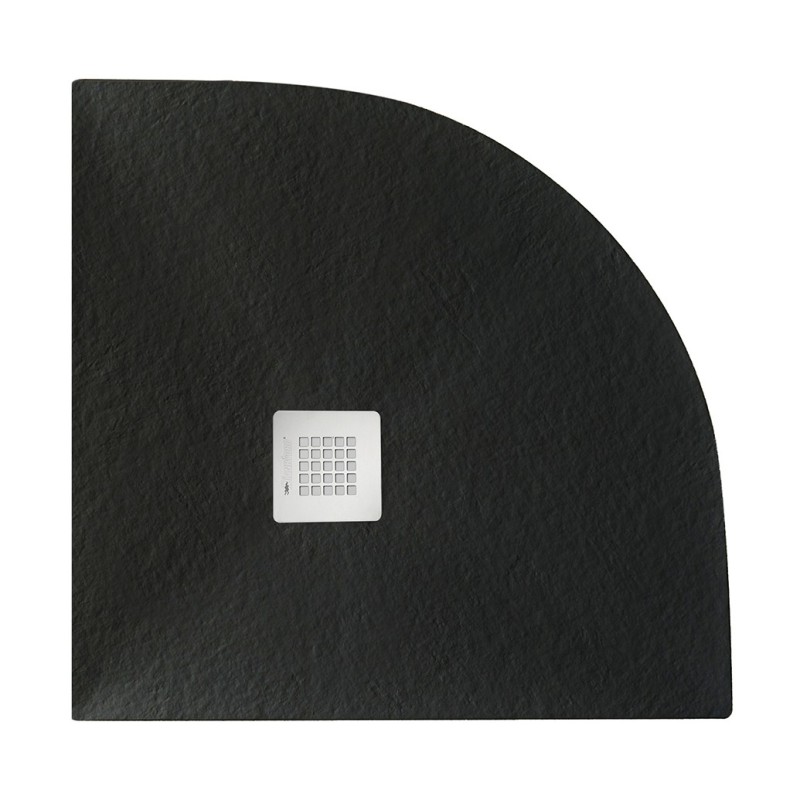 Piatto doccia emotion serie serenity angolare nero 80x80 DH 179-MSA-N080