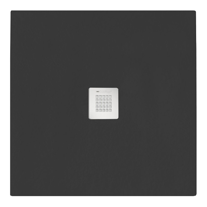 Piatto doccia nero 80x80 cm linea emotion serie serenity quadrato DH 179-MSQ-N080