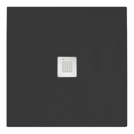 Piatto doccia nero 90x90 cm linea emotion serie serenity quadrato DH 179-MSQ-N090