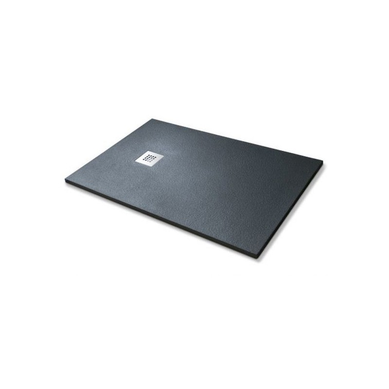 Piatto doccia 70 x 100 cm simil-stone nero DH 179-SDN-70100