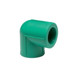 Gomito a 90° ff in ppr con attacchi femmina verde Idrobric CARRPN00022X