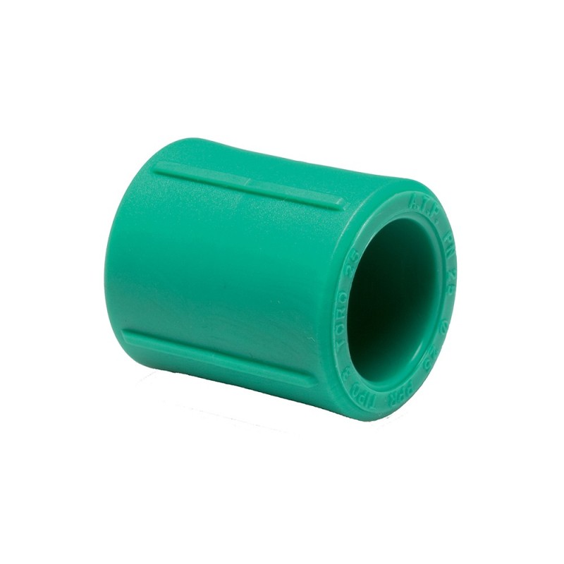 Manicotto diritto ff in ppr polipropilene verde Idrobric CARRPN00012X