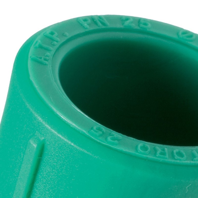 Manicotto diritto ff in ppr polipropilene verde Idrobric CARRPN00012X