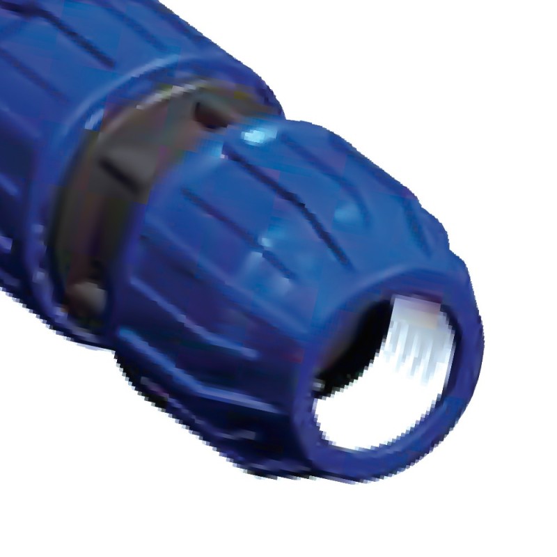 Raccordo diritto doppio in polipropilene Idrobric CARRAC017XPO