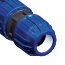 Raccordo diritto doppio in polipropilene Idrobric CARRAC017XPO