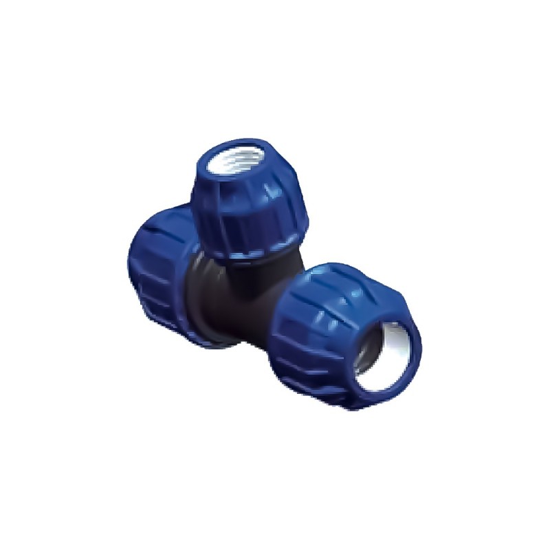 Raccordo in polipropilene Idrobric CARRAC0XXTPO