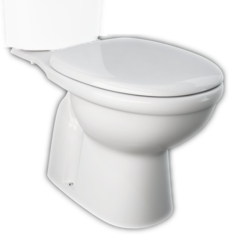 Vaso monoblocco scarico a pavimento - serie fiore Rak Ceramics SCACER0090VM