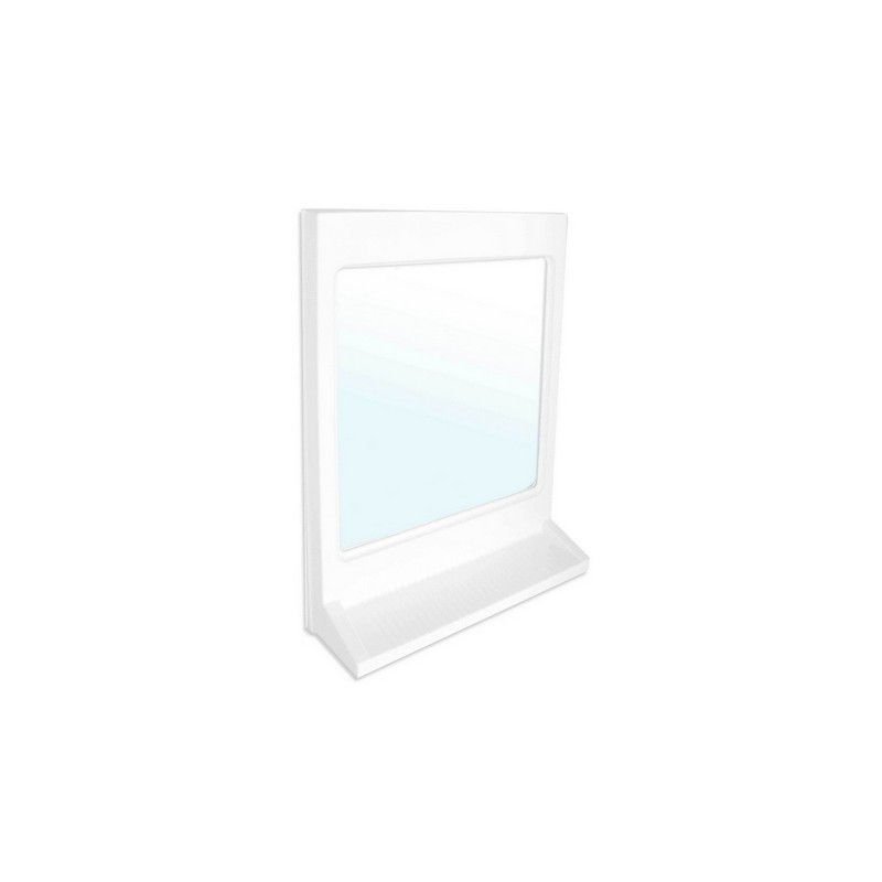 Specchio rettangolare con mensola dimensioni cm L. 37 x H. 50 modello athena DH 120-361