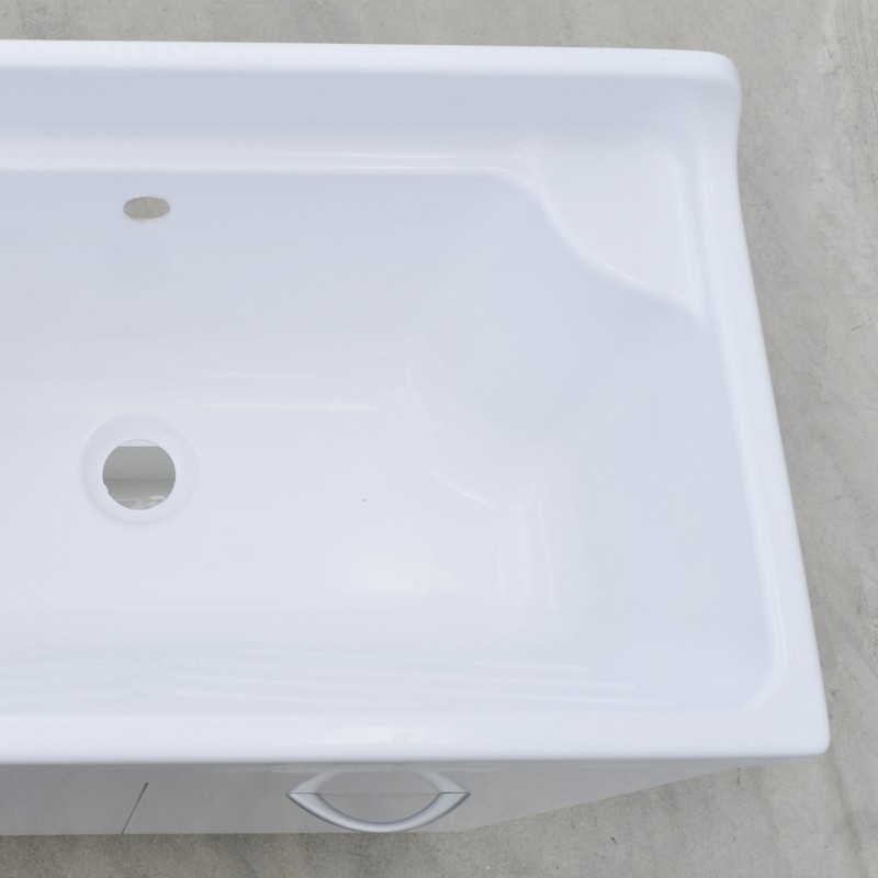 Lavatoio 70x40 con mobile in legno e vasca con strizzatoio DH 140-1011-4070