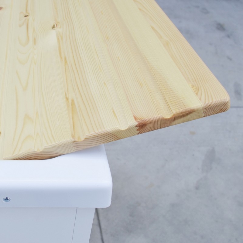 Lavatoio con mobile 80x50 e tavola in legno DH 140-1012-5080 Lavatoio con mobile 80x50 e tavola in legno DH 140-1012-5080