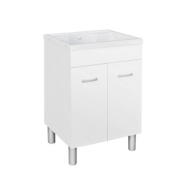 Lavatoio 45x50 cm h 90 in nobilitato con vasca in abs DH 140-2010-4550