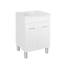 Lavatoio 45x50 cm h 90 in nobilitato con vasca in abs DH 140-2010-4550