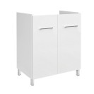 Mobile per lavatoio in ceramica cm 60x50 in nobiliato DH 140-2025