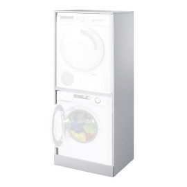 Mobile coprilavatrice e asciugatrice a colonna color bianco DH 140-2052