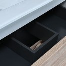 Mobile bagno rovere grigio sospeso linea talia da 70 cm DH 142-DMA70-RG