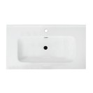 Mobile bagno larice bianco 90 cm sospeso serie talia DH 142-DMA90-LB