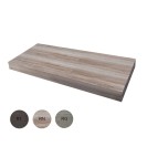 Mensola sospesa top senza fori 90x51x8,7 cm DH 142-DMM-RG090