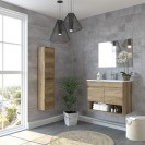 Mobile bagno sospeso 64 x 80 x 45 cotton/clint finitura nordik DH 142-FCT20-NK080