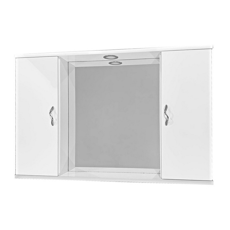 Specchio serie elettra 2 ante lisce DH 145-E201-B94