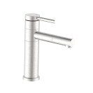 Miscelatore lavabo in acciaio spazzolato con bocca orientabile 360° - Serie Spring Idrobric SCARUB1156AC