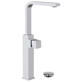 Miscelatore lavabo alto remer con canna orientabile design moderno Remer S10GL3