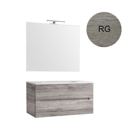 Mobile sospeso linea talia 90 cm rovere grigio DH 142-DMA90-RG