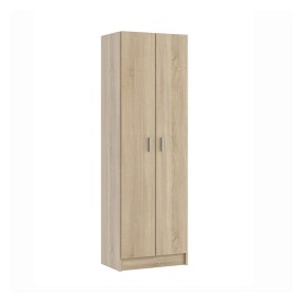 Armadio multiuso a piu' ripiani 180x58x37 cm rovere candian DH 140-F100-RC180