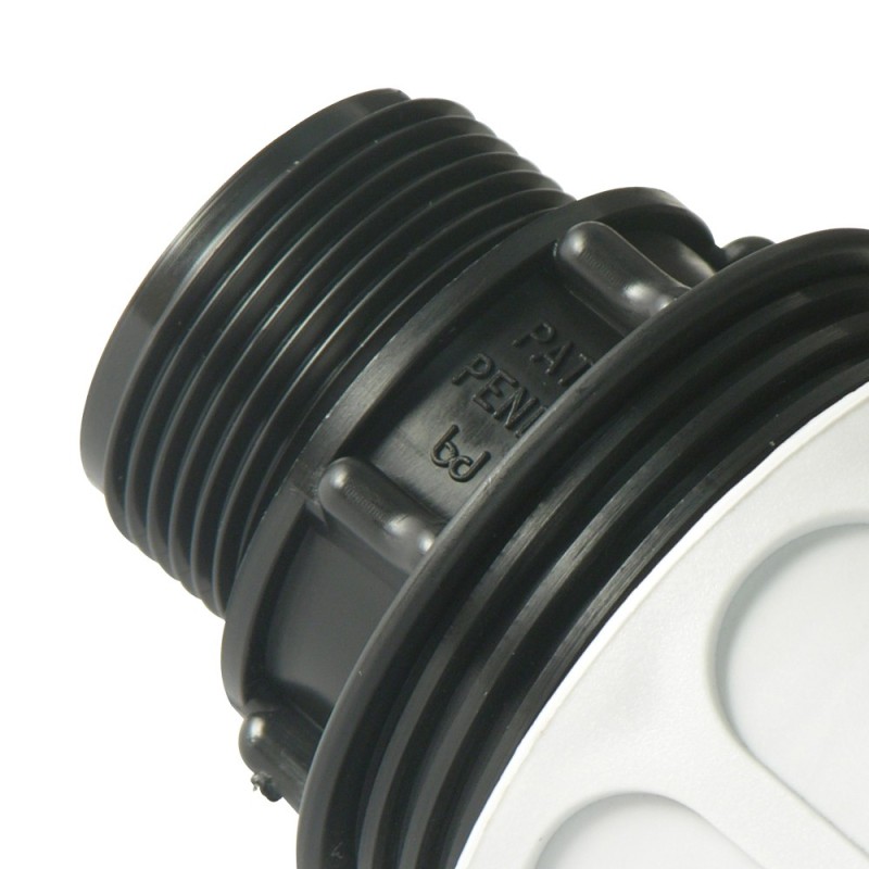 Giunto maschio diritto in pp Idrobric SACRAC0XXXGM