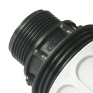 Giunto maschio diritto in pp Idrobric SACRAC0XXXGM