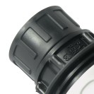 Giunto femmina diritto in pp ghiera mobile guarnizione in epdm Idrobric SACRAC0XXXGF